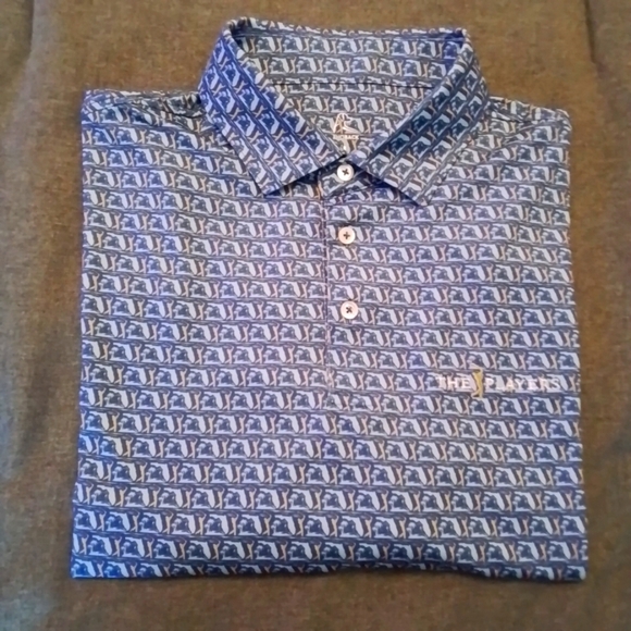 Rhoback The Players Championship Exclusive Print Performance Polo - L - Picture 1 of 14